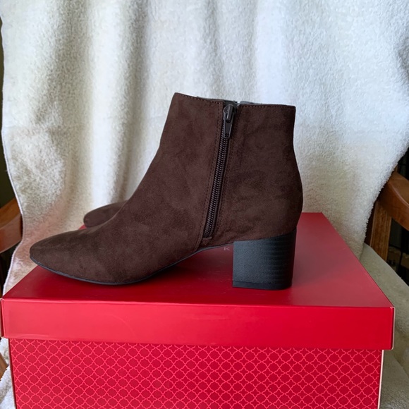 Kelly & Katie Suede Booties - Picture 2 of 6